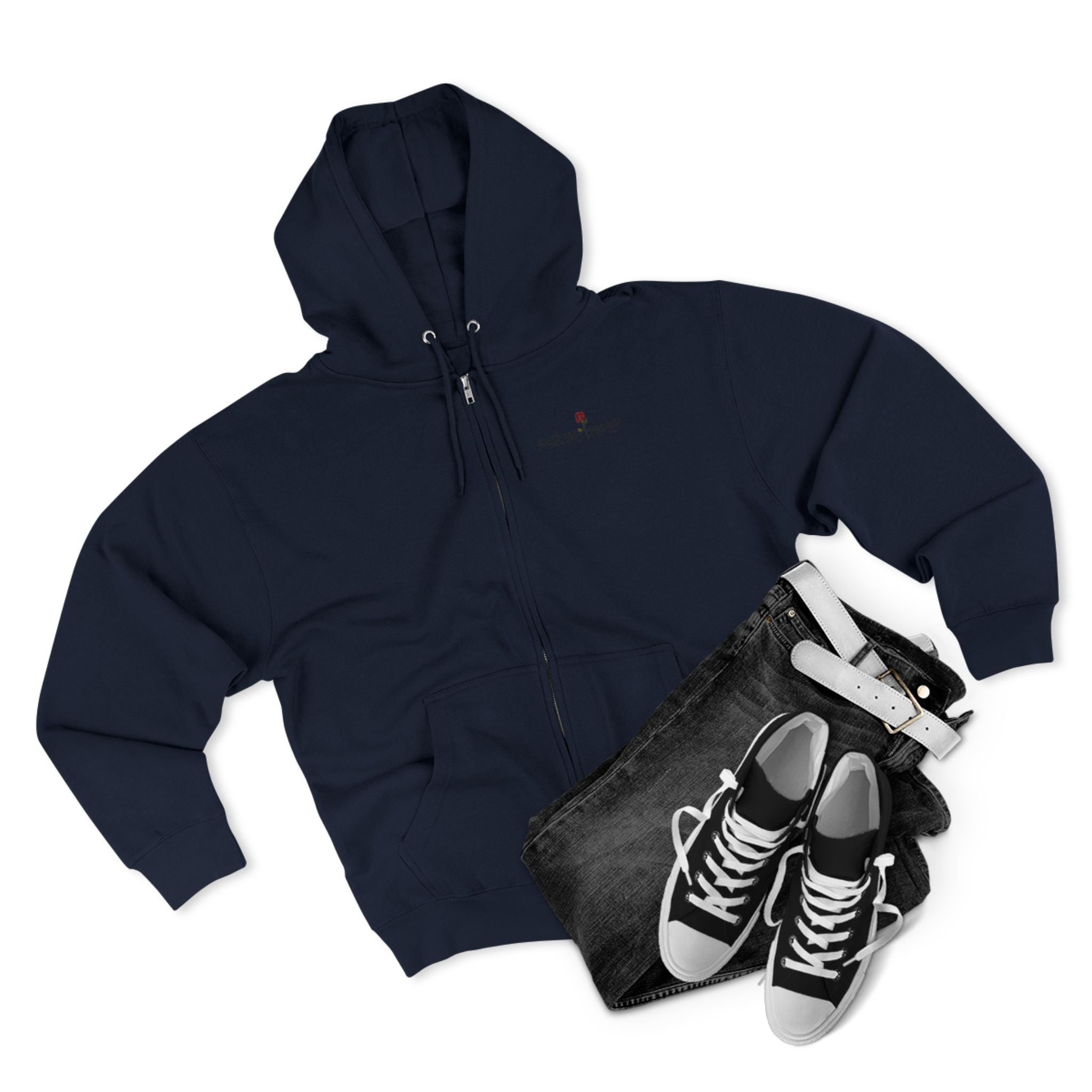 Poetic Love Zip Hoodie