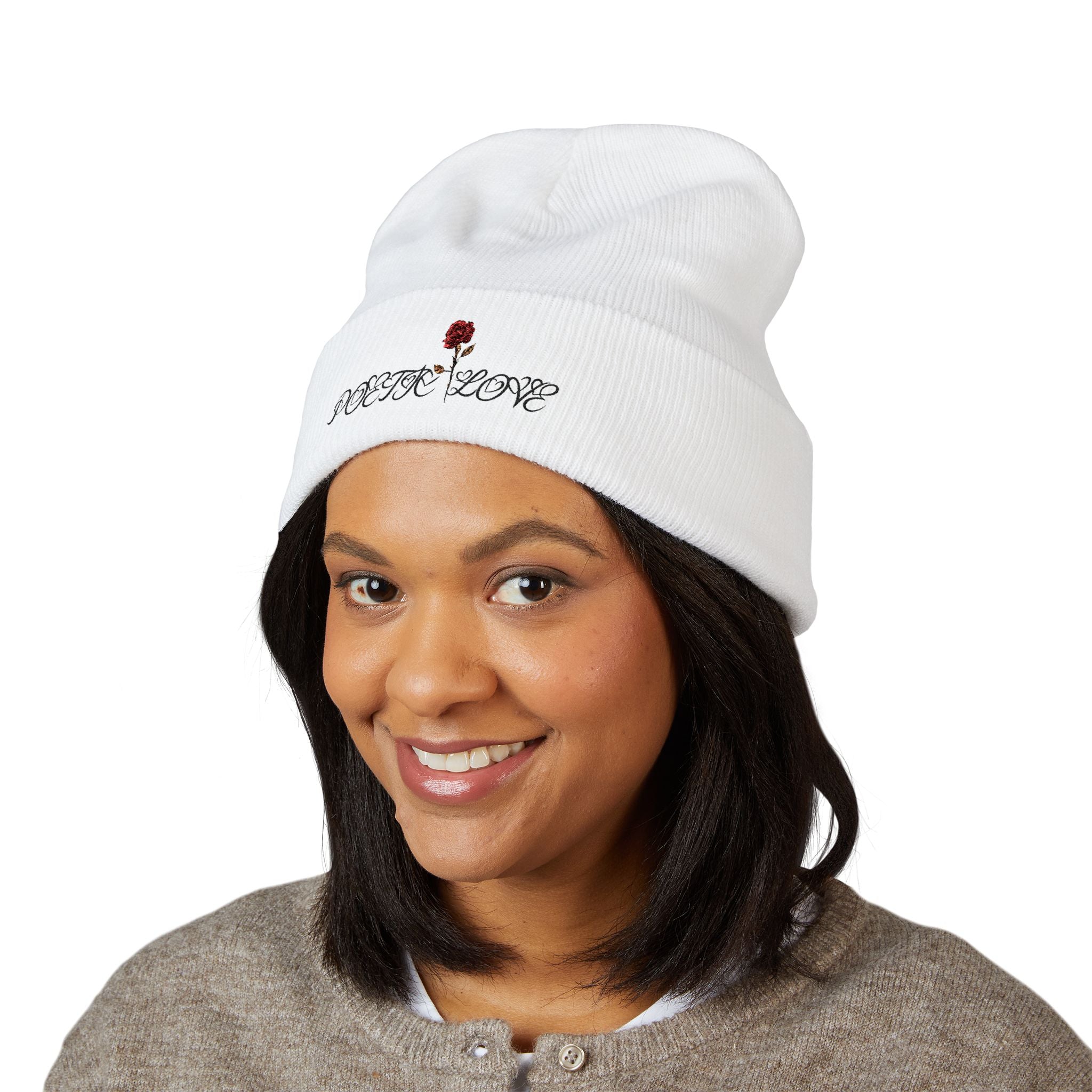 Poetic Love Beanie