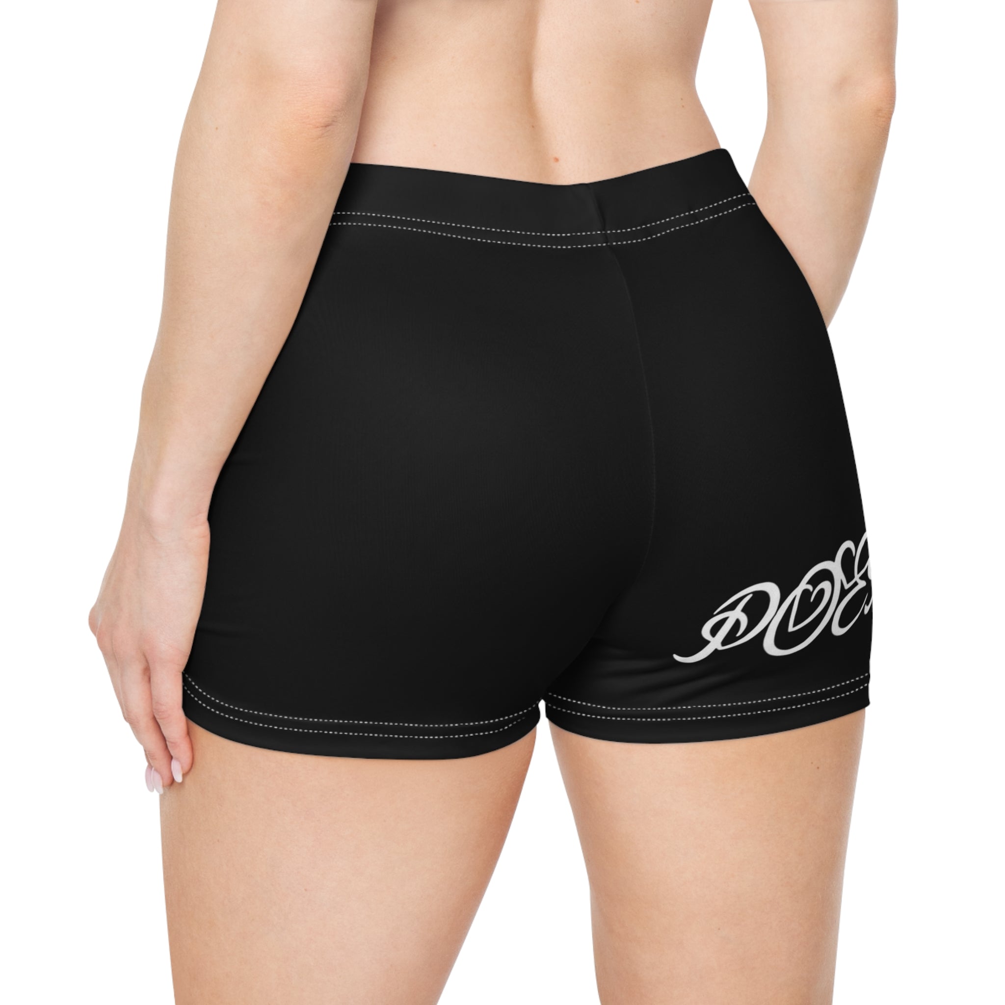 Poetic love women's shorts