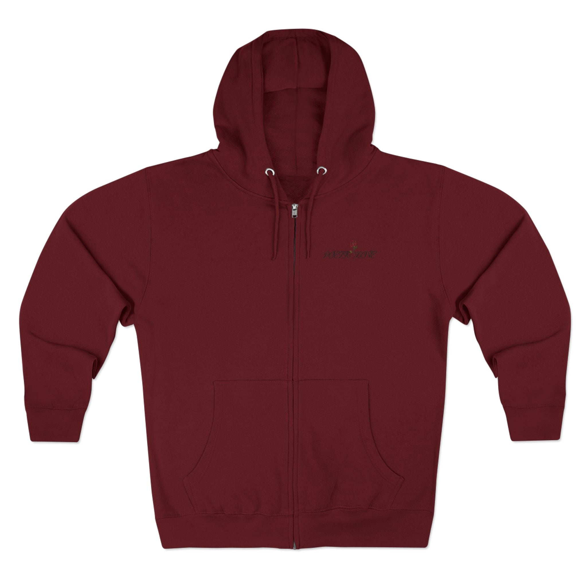 Poetic Love Zip Hoodie