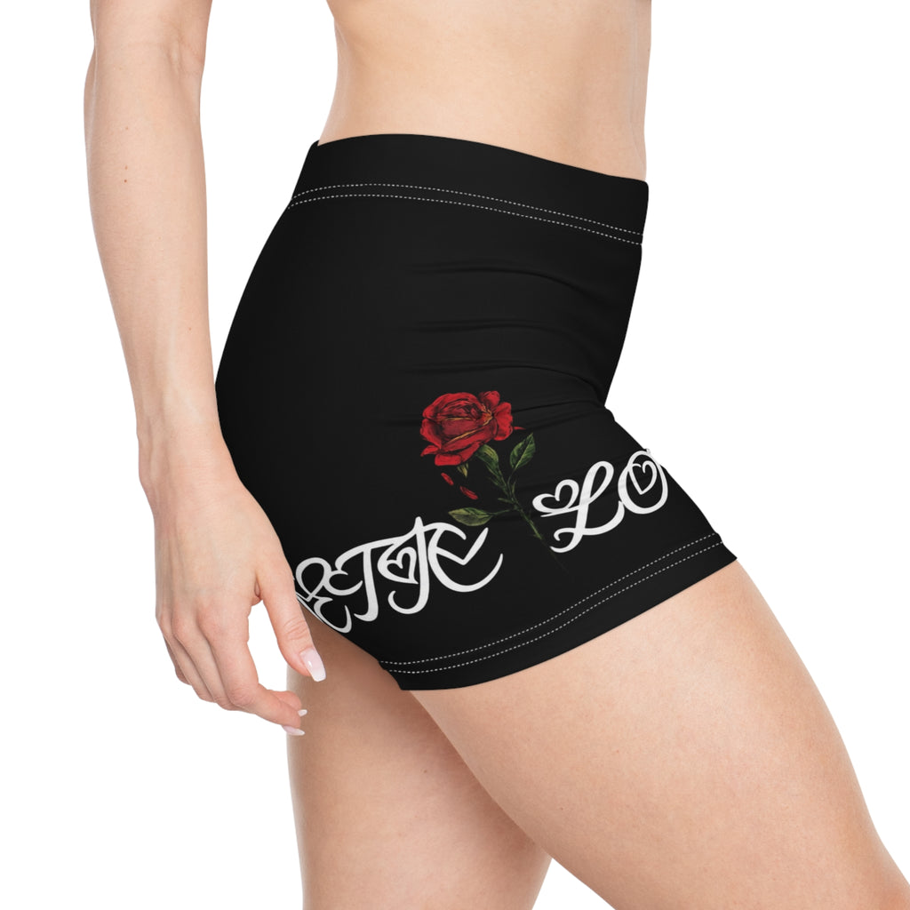 Poetic Love Women's Shorts