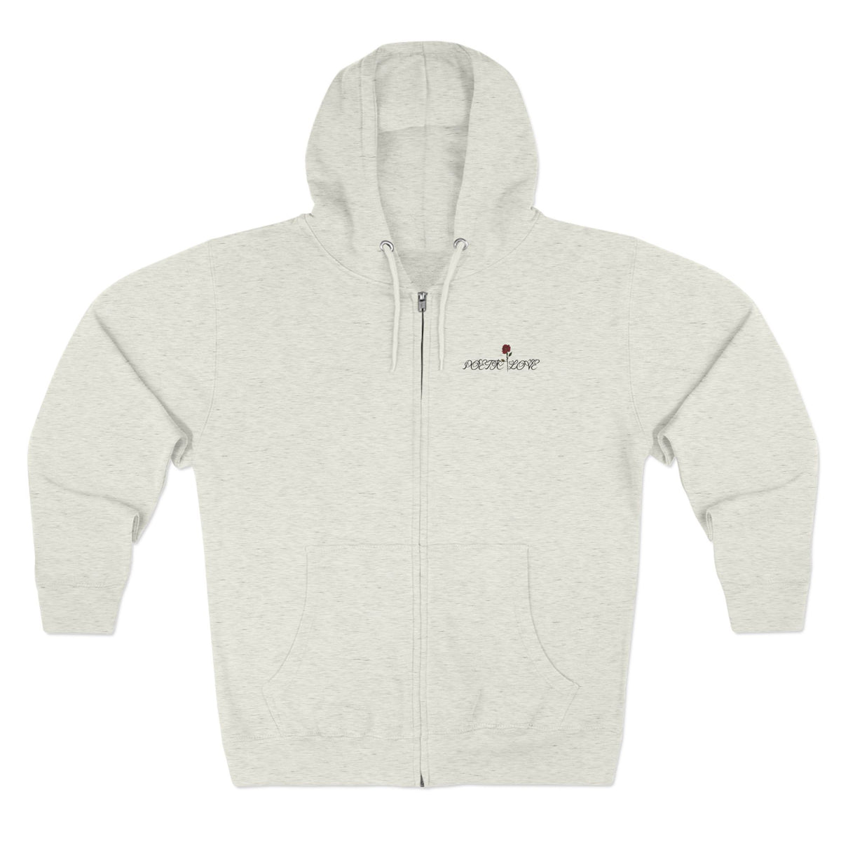 Poetic Love Zip Hoodie
