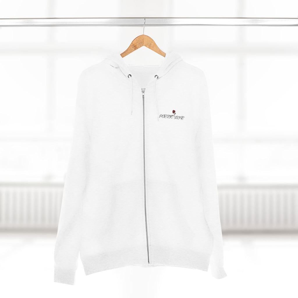 Poetic Love Zip Hoodie