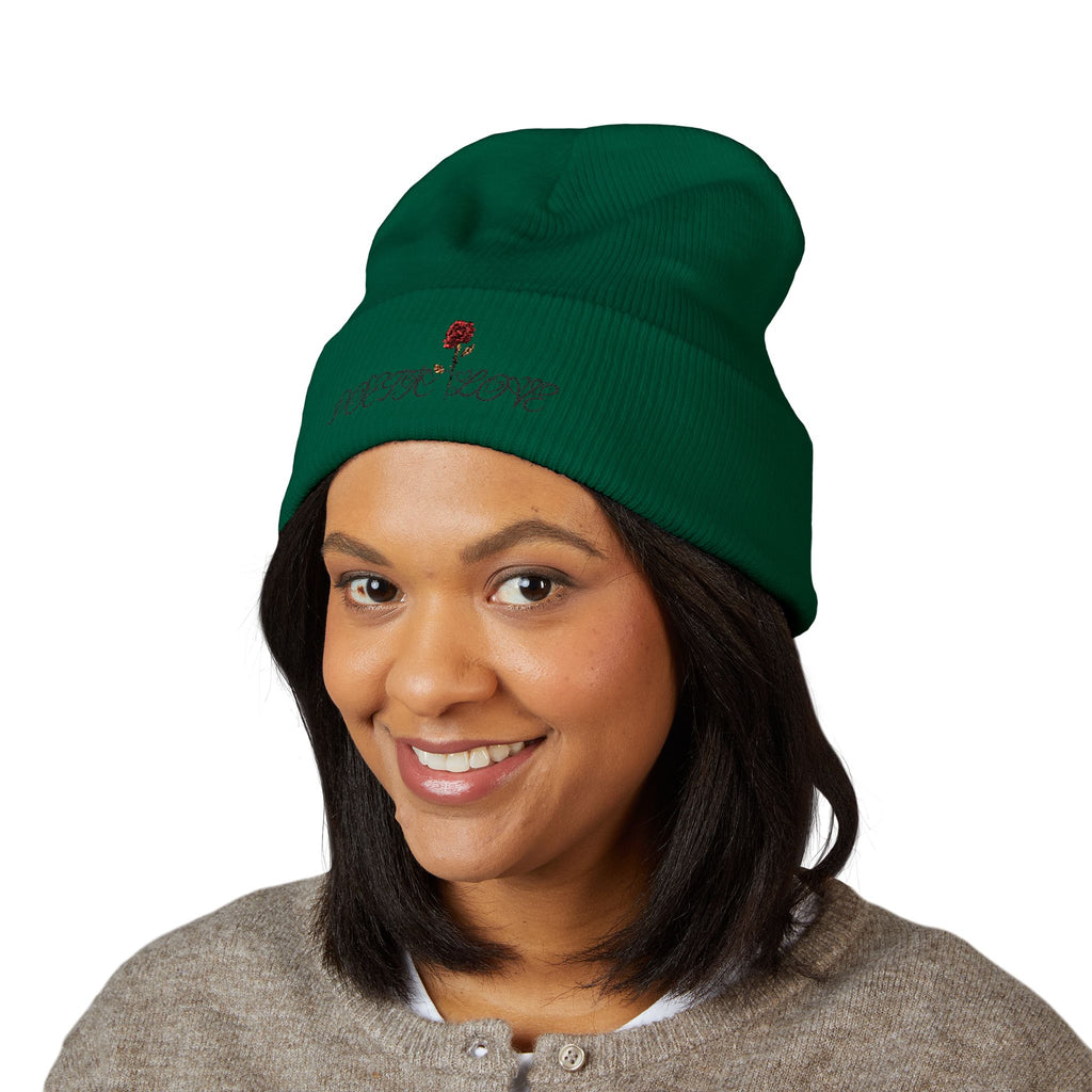 Poetic Love Beanie