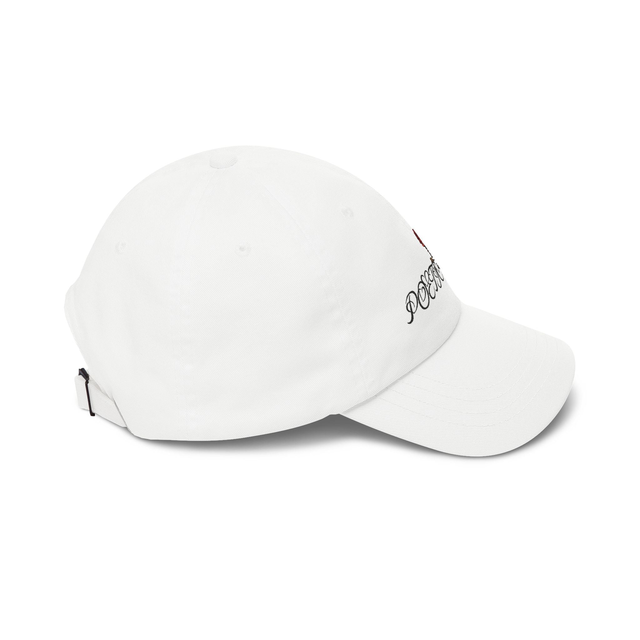 Dad Cap — 'Poetic Love' Rose Embroidered Baseball Hat