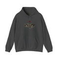 Rose Eyes Hoodie — Gothic Floral Eye Illustration Sweatshirt