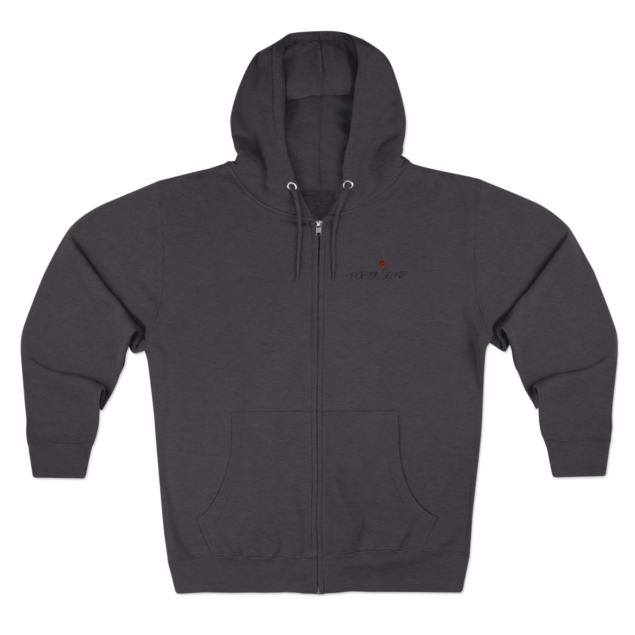 Poetic Love Zip Hoodie