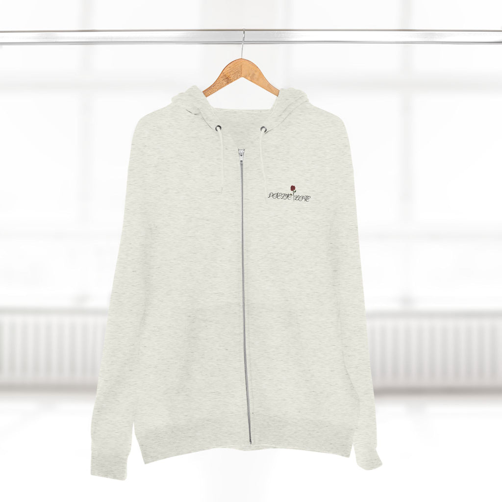 Poetic Love Zip Hoodie