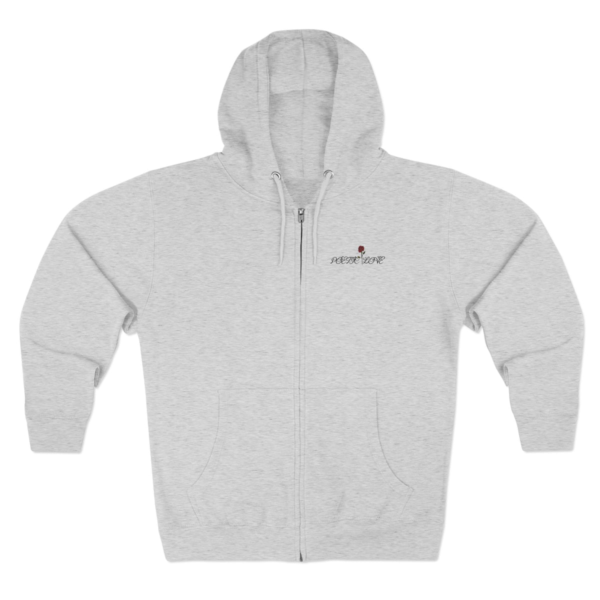 Poetic Love Zip Hoodie