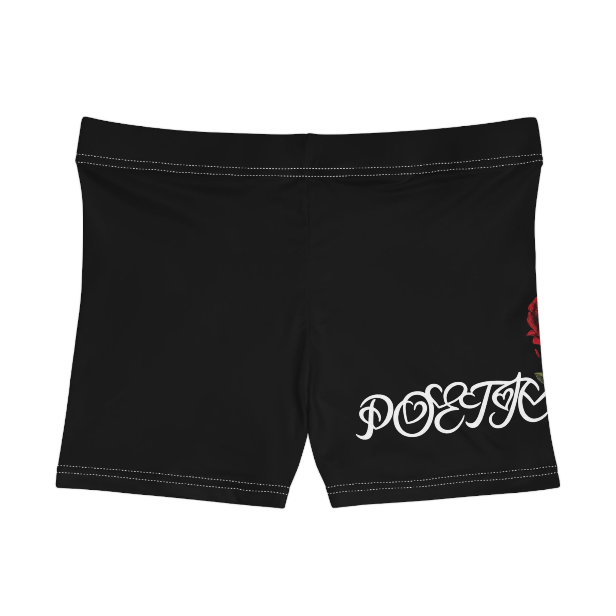 Poetic love women's shorts