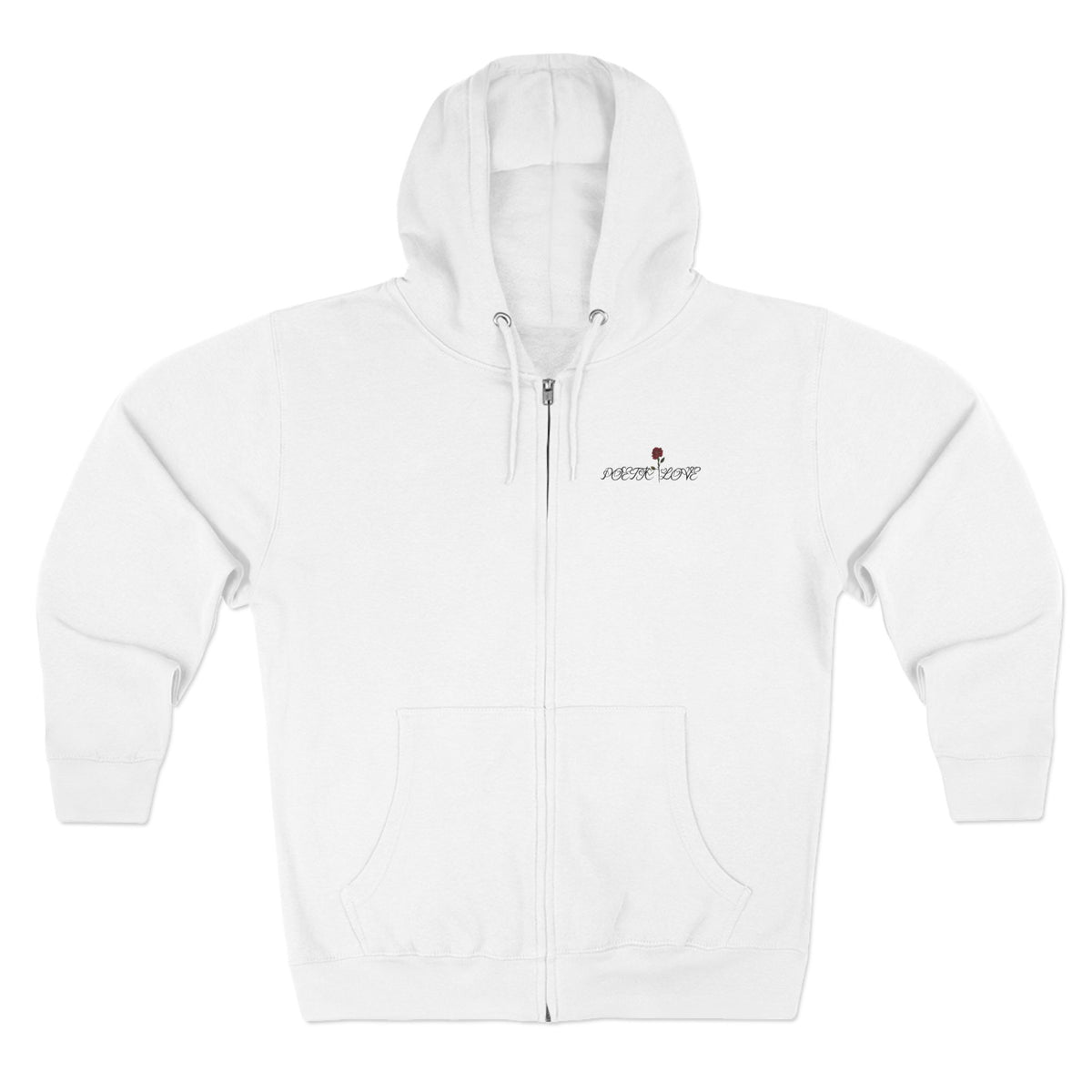 Poetic Love Zip Hoodie