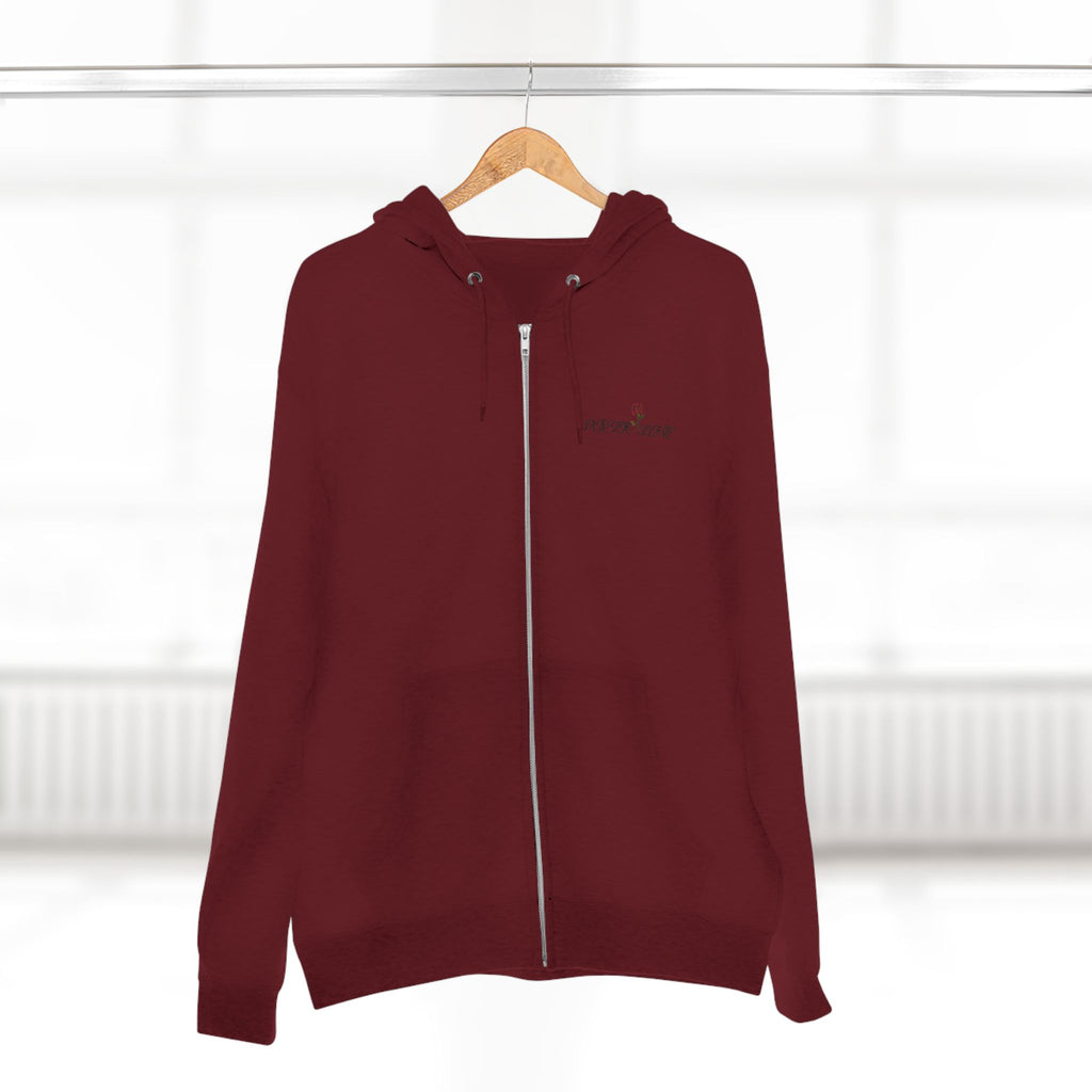 Poetic Love Zip Hoodie