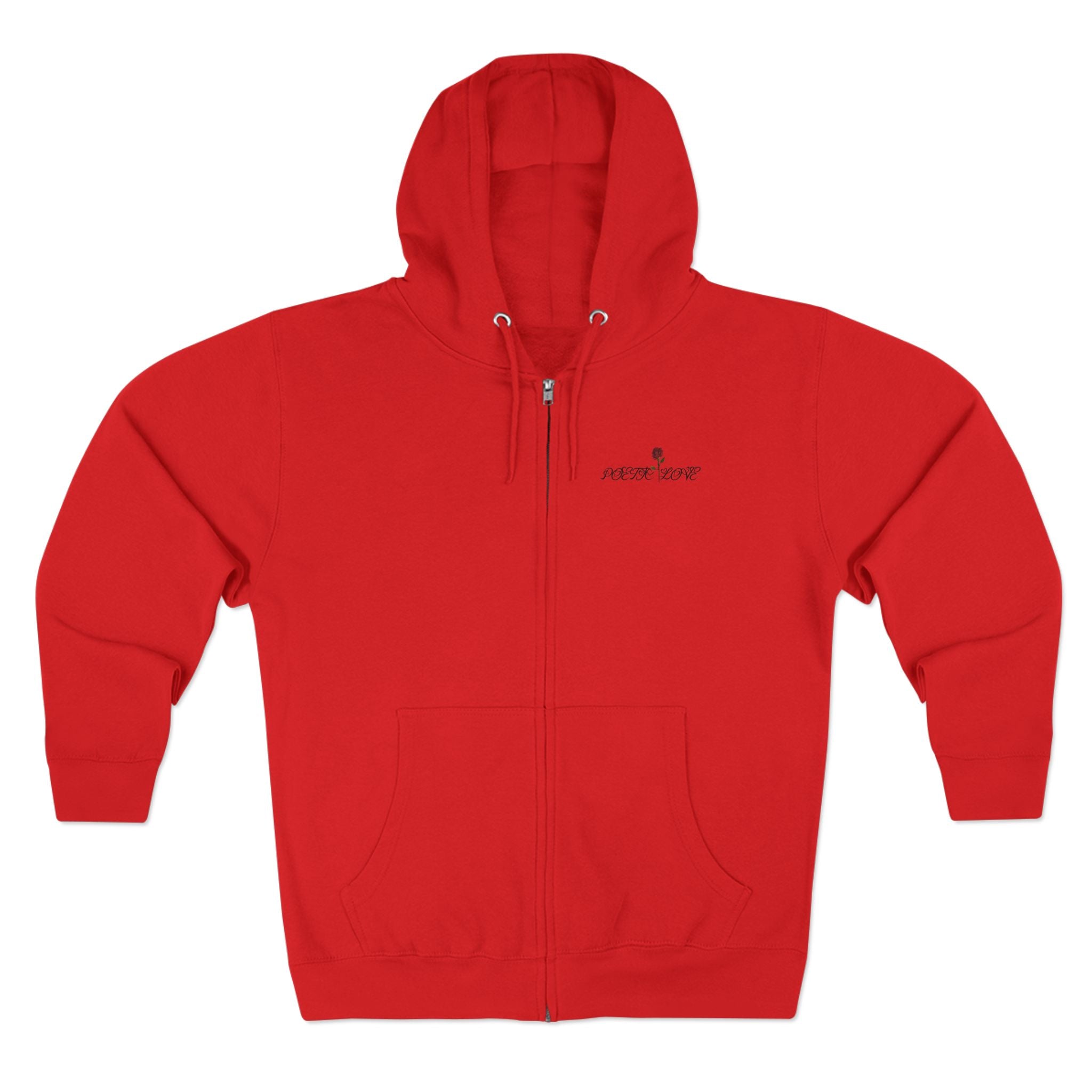 Poetic Love Zip Hoodie