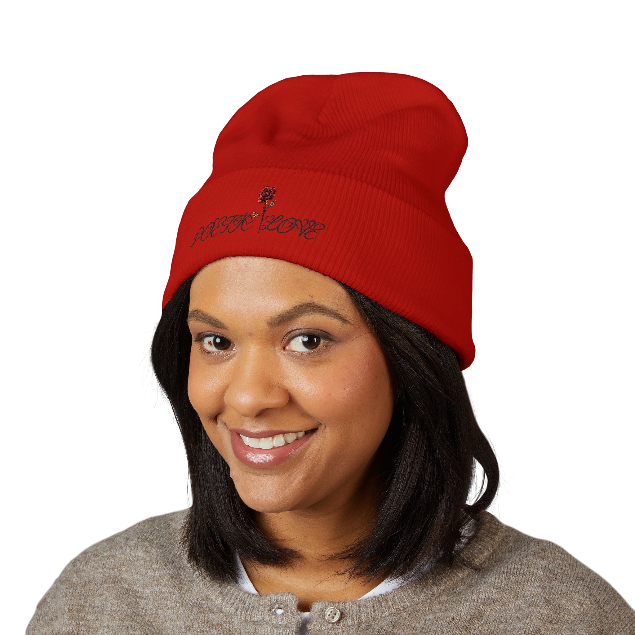 Poetic Love Beanie